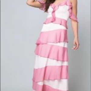 BEBE  COLD SHOULDER GOWN | SIZE 8 | Brand New